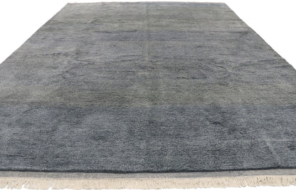 9 x 12 Contemporary Gray Moroccan Rug 30587