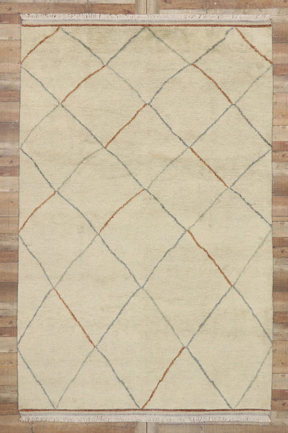 7 x 11 Organic Modern Moroccan Rug 30588