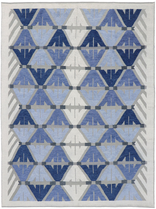 9 x 12 Geometric High-Low Rug 30589