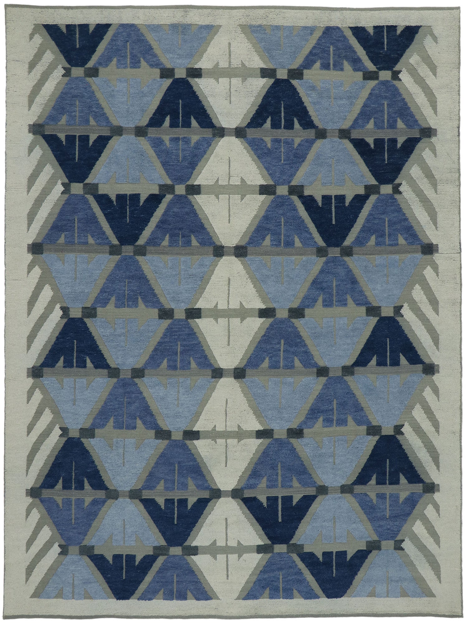 9 x 12 Contemporary Kilim Souf Rug 30590