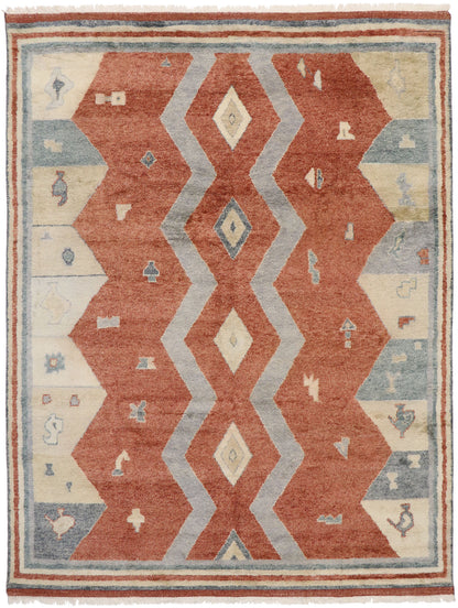 9 x 12 Contemporary Moroccan Rug 30591