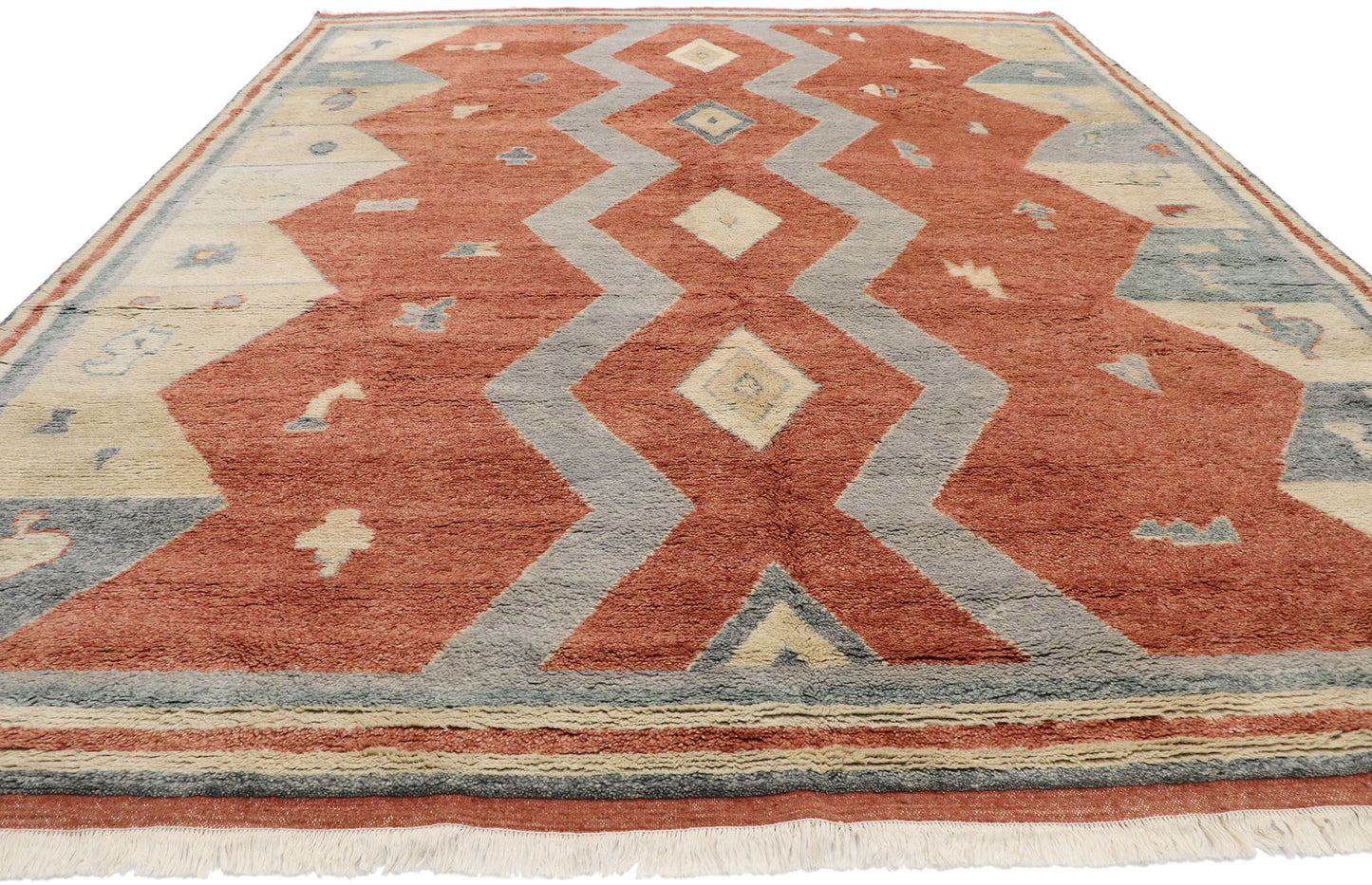 9 x 12 Contemporary Moroccan Rug 30591