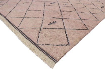 8 x 10 Modern Tribal Pink Moroccan Rug 30593