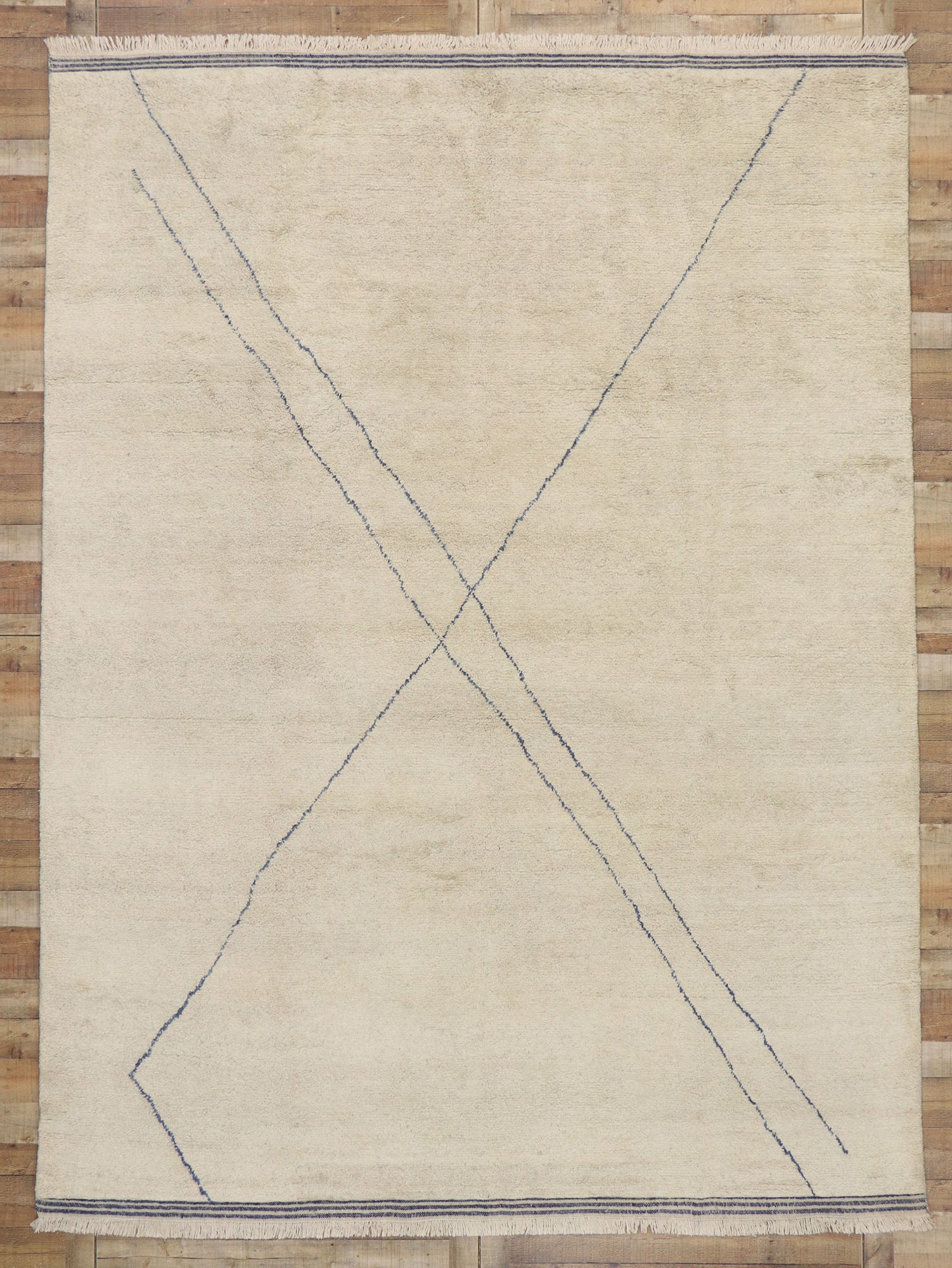9 x 12 Contemporary Moroccan Rug 30594