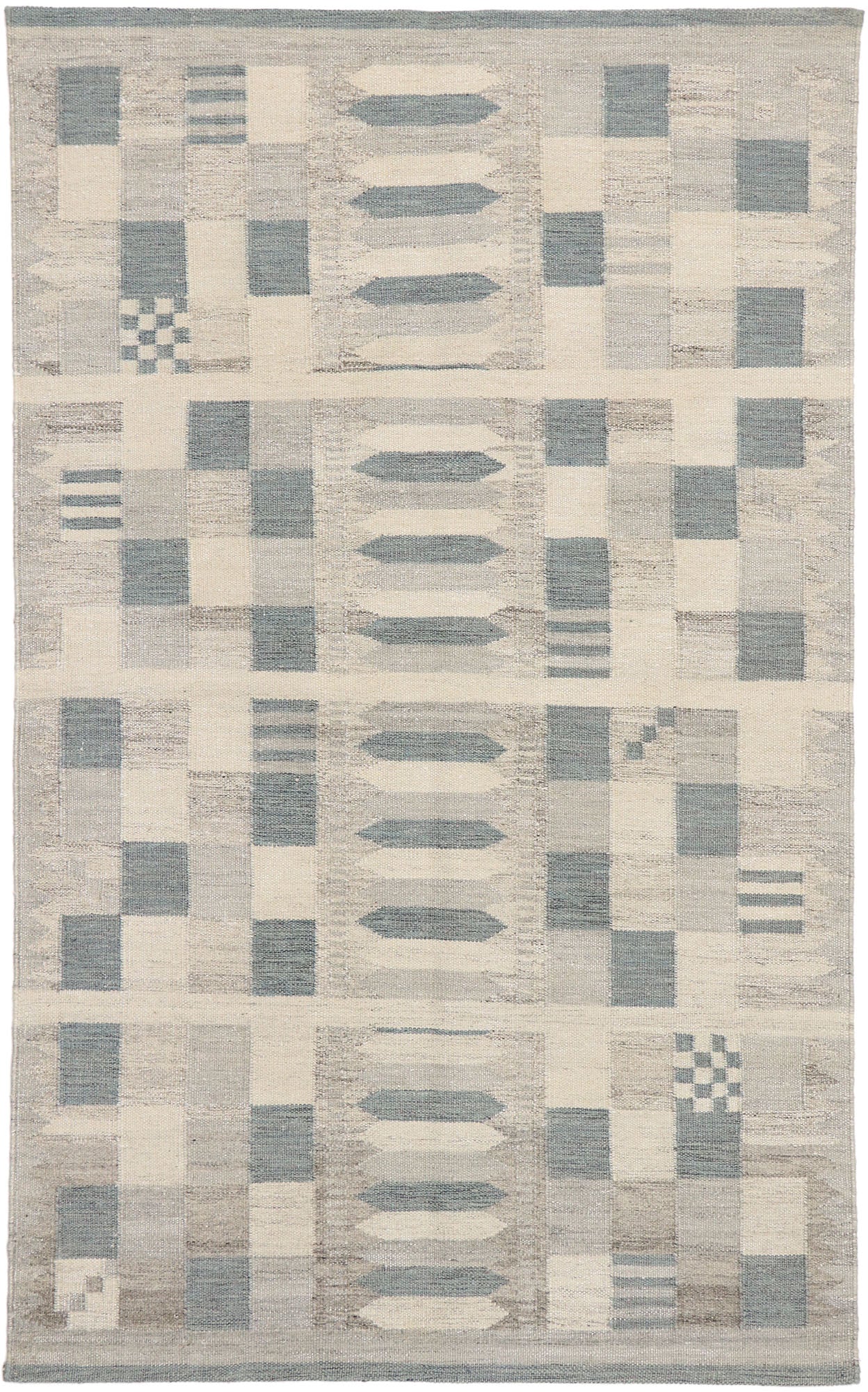 5 x 8 Swedish Inspired Kilim Rug 30595