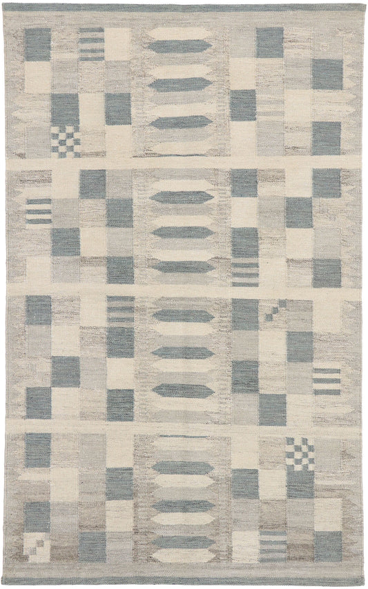 5 x 8 Swedish Inspired Kilim Rug 30595