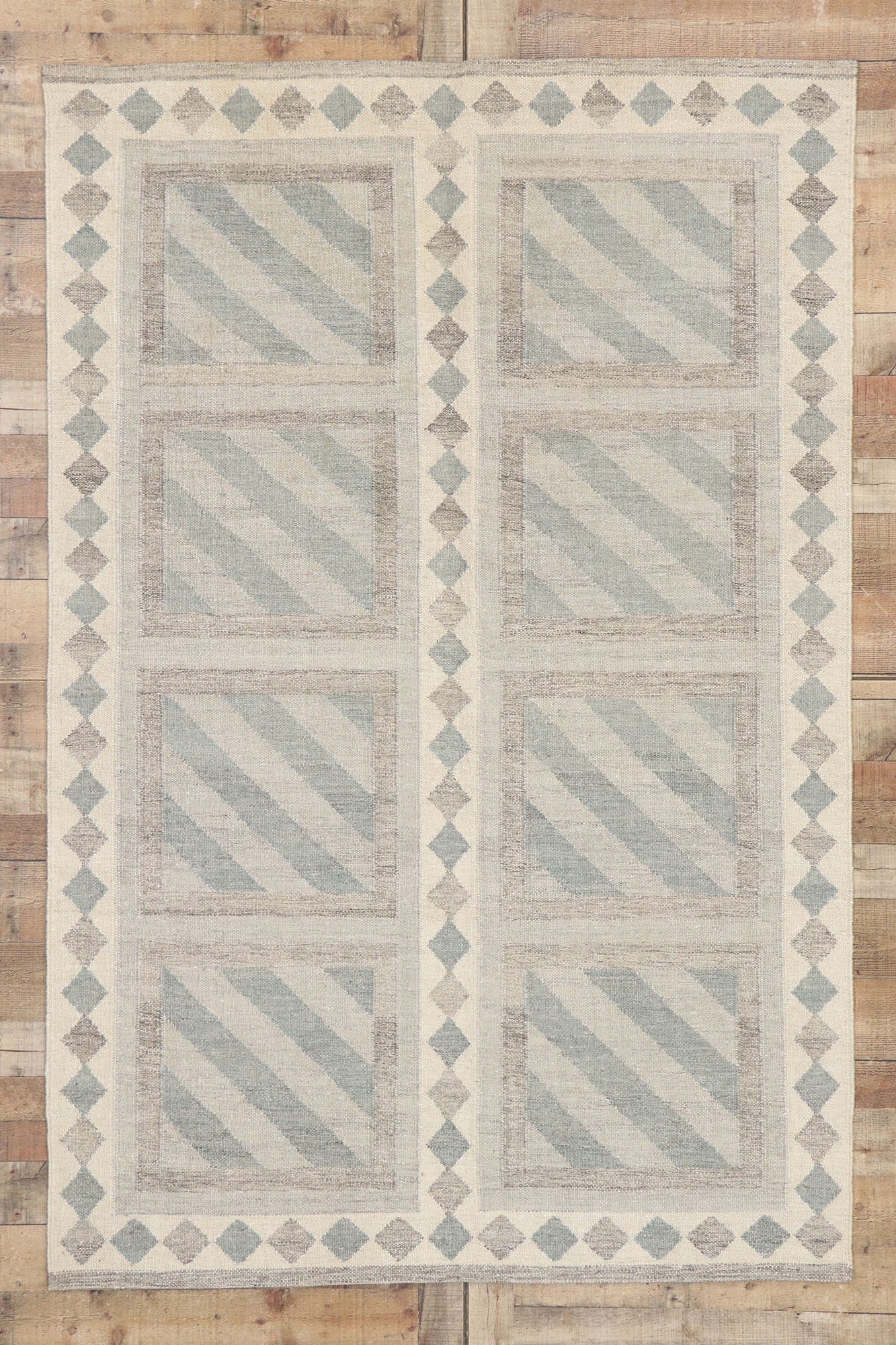 5 x 8 Swedish Inspired Kilim Rug 30596