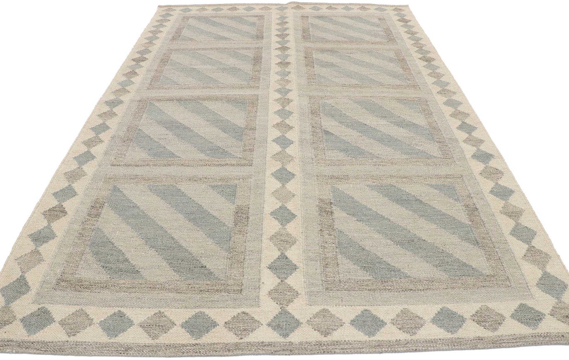 5 x 8 Swedish Inspired Kilim Rug 30596