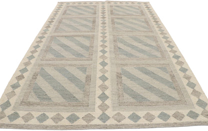 5 x 8 Swedish Inspired Kilim Rug 30596