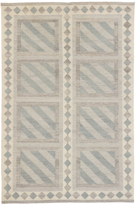 5 x 8 Swedish Inspired Kilim Rug 30596