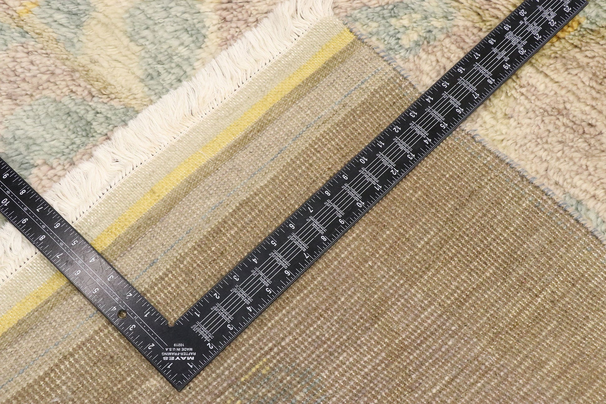 4 x 7 Organic Modern Biophilic Moroccan Rug 30599