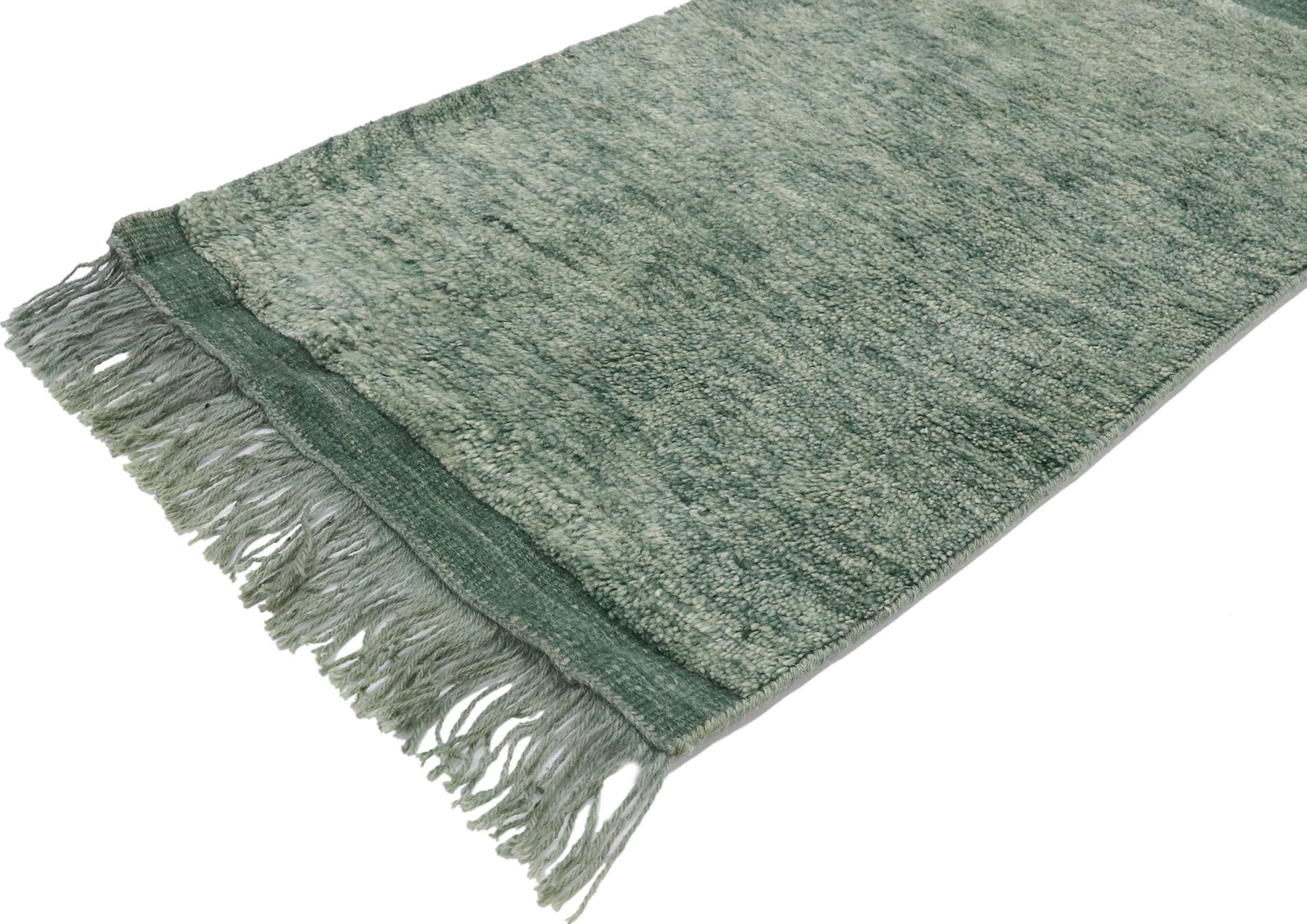 2 x 3 Small Green Moroccan Rug 30600