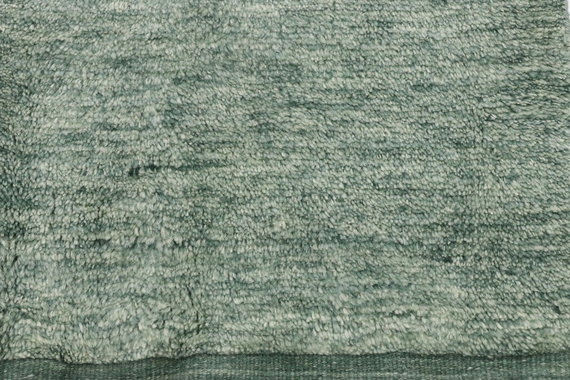 2 x 3 Small Green Moroccan Rug 30600