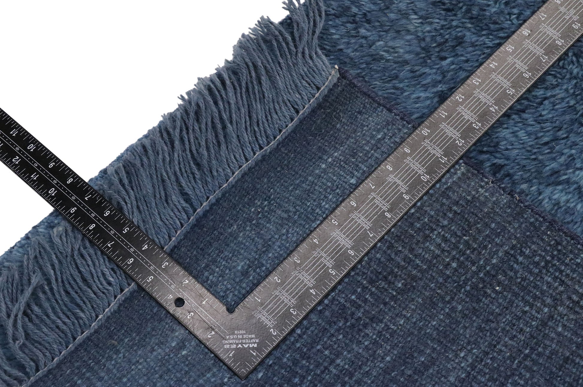 2 x 3 Small Blue Moroccan Rug 30601