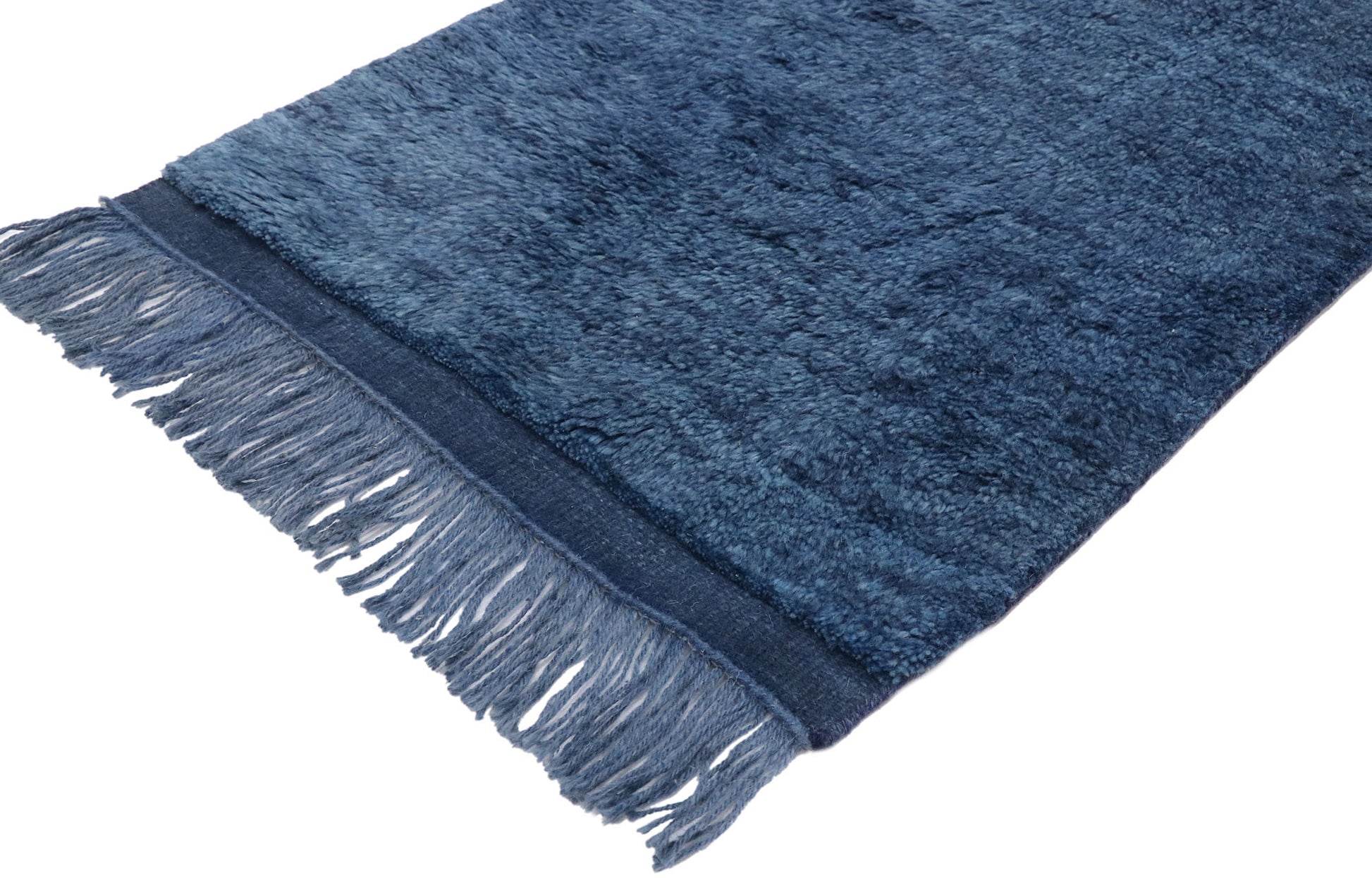 2 x 3 Small Blue Moroccan Rug 30601