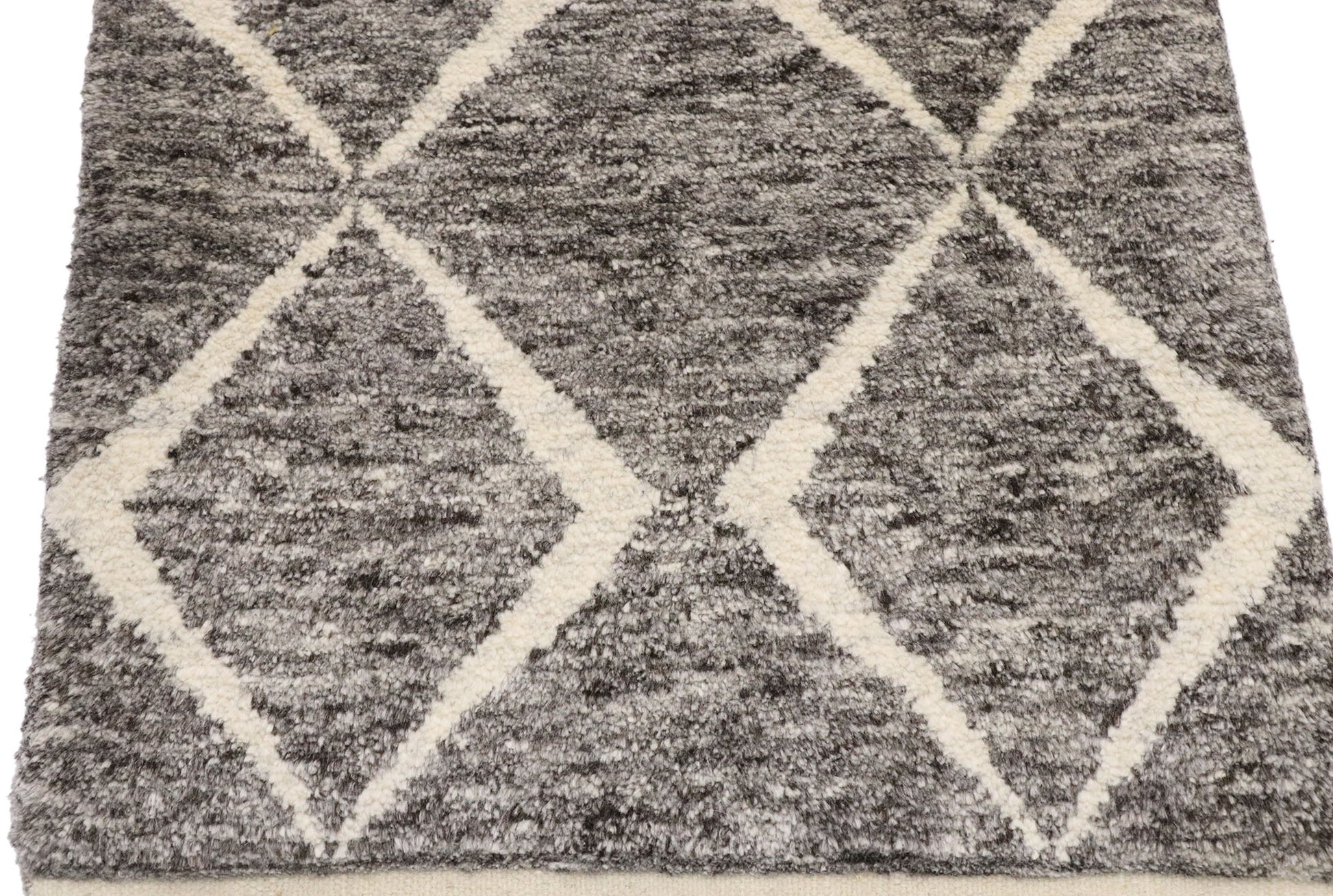 2 x 3 Small Earth-Tone Moroccan Rug 30605