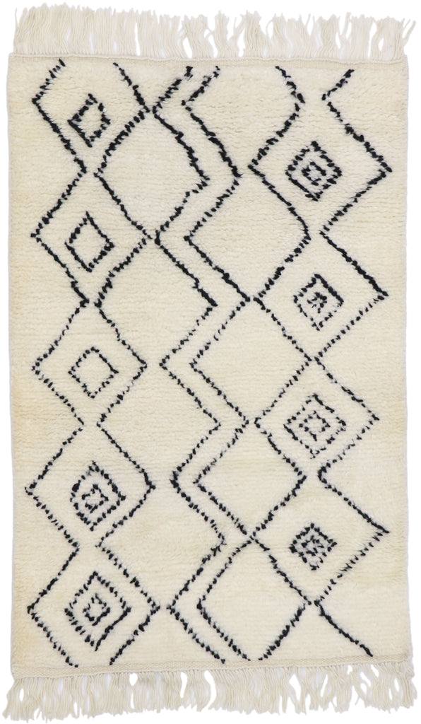 3 x 5 Small Moroccan Rug 30609