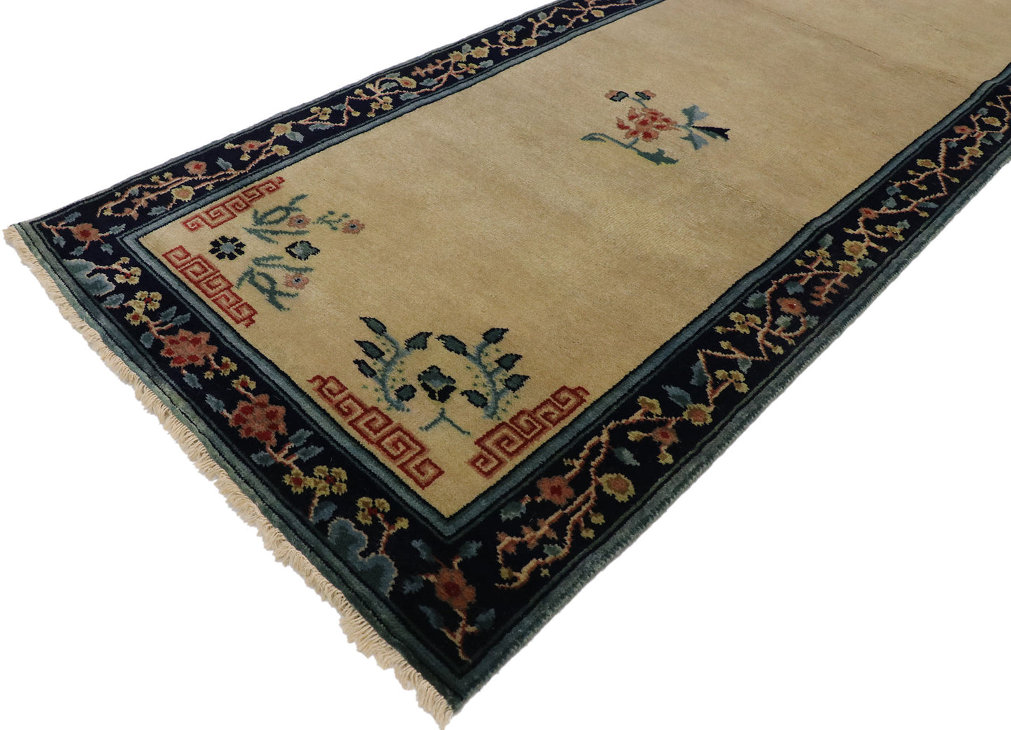 3 x 10 Contemporary Chinese Art Deco Runner 30612