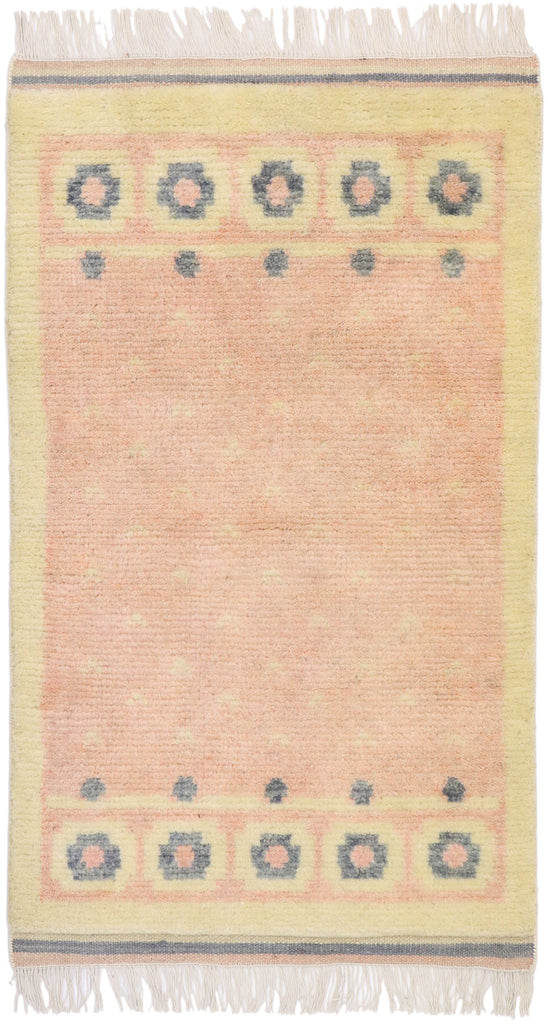 3 x 5 Swedish Pink Moroccan Rug 30615