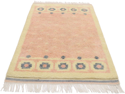 3 x 5 Swedish Pink Moroccan Rug 30615