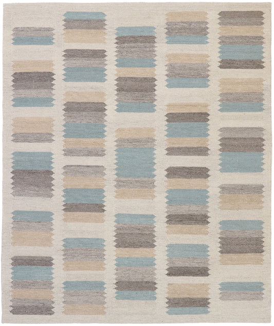 8 x 10 Swedish Inspired Kilim Rug 30616