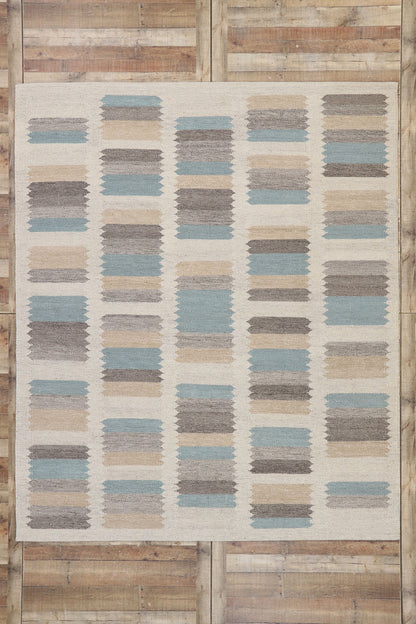 8 x 10 Swedish Inspired Kilim Rug 30616