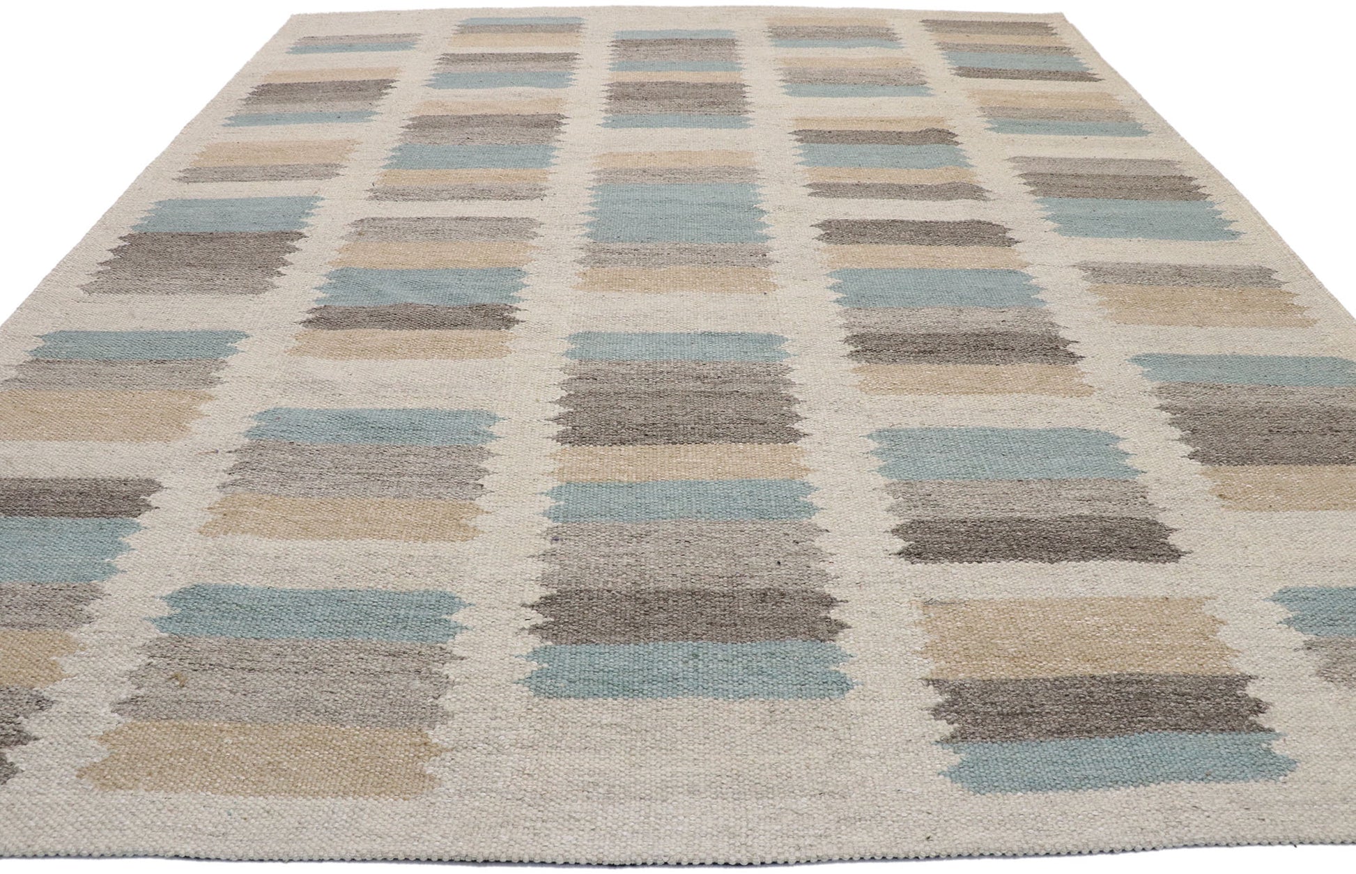8 x 10 Swedish Inspired Kilim Rug 30616