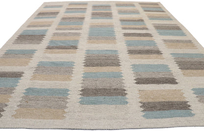 8 x 10 Swedish Inspired Kilim Rug 30616