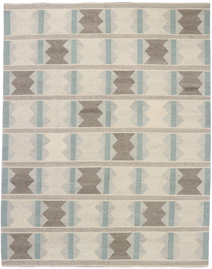 9 x 12 Swedish Inspired Kilim Rug 30617