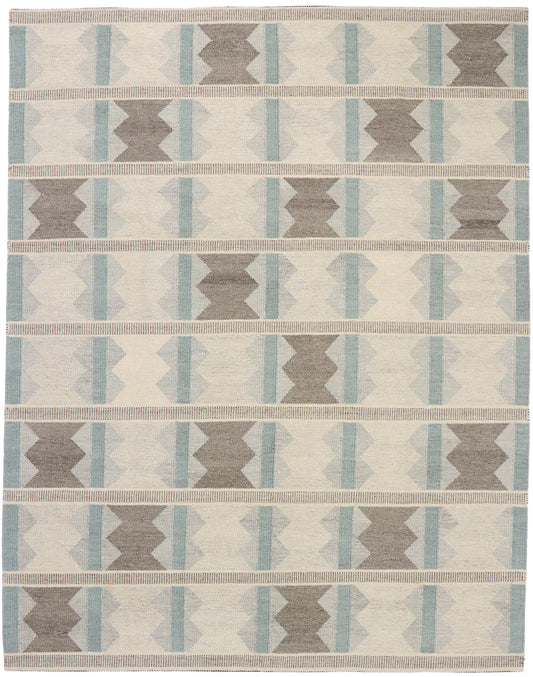 9 x 12 Swedish Inspired Kilim Rug 30617