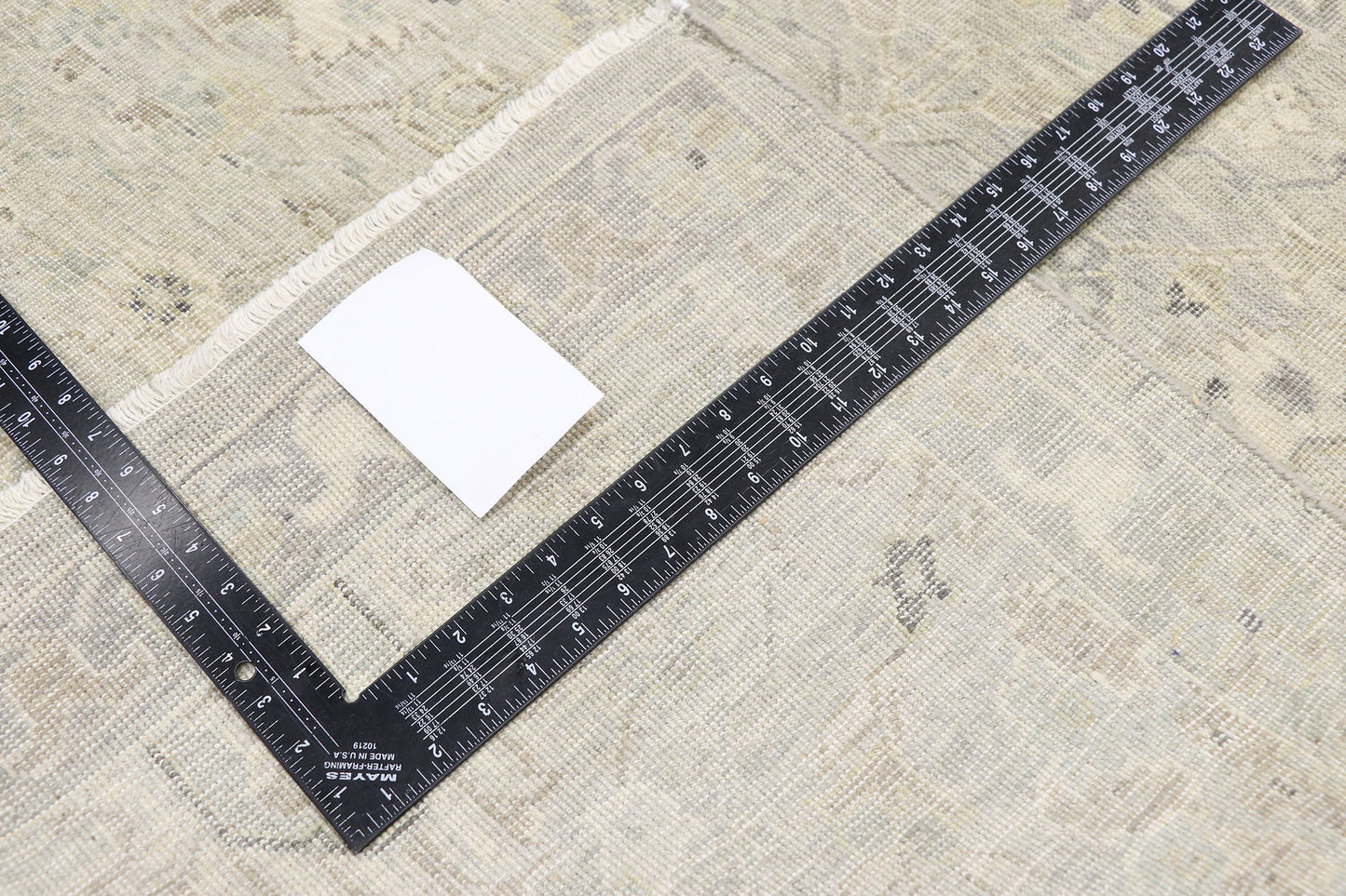 10 x 13 Vintage-Inspired Oushak Rug 30619