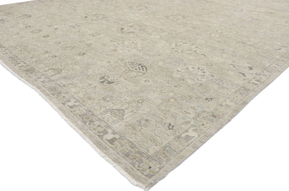 10 x 13 Vintage-Inspired Oushak Rug 30619