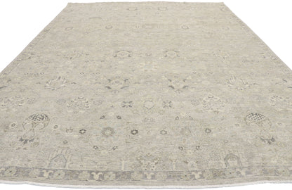 10 x 13 Vintage-Inspired Oushak Rug 30619