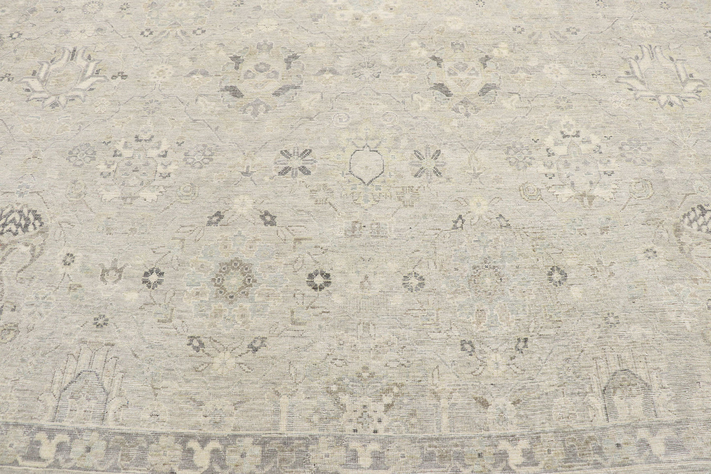 10 x 13 Vintage-Inspired Oushak Rug 30619
