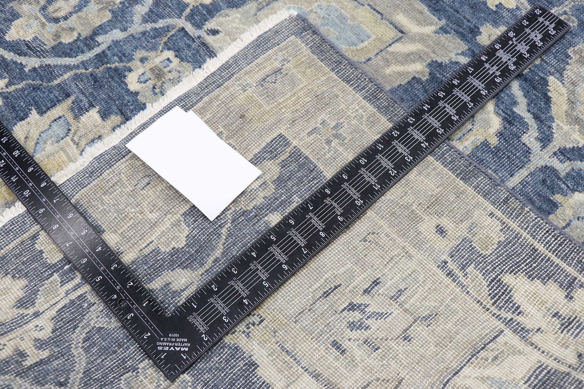 10 x 13 Vintage-Inspired Oushak Rug 30621