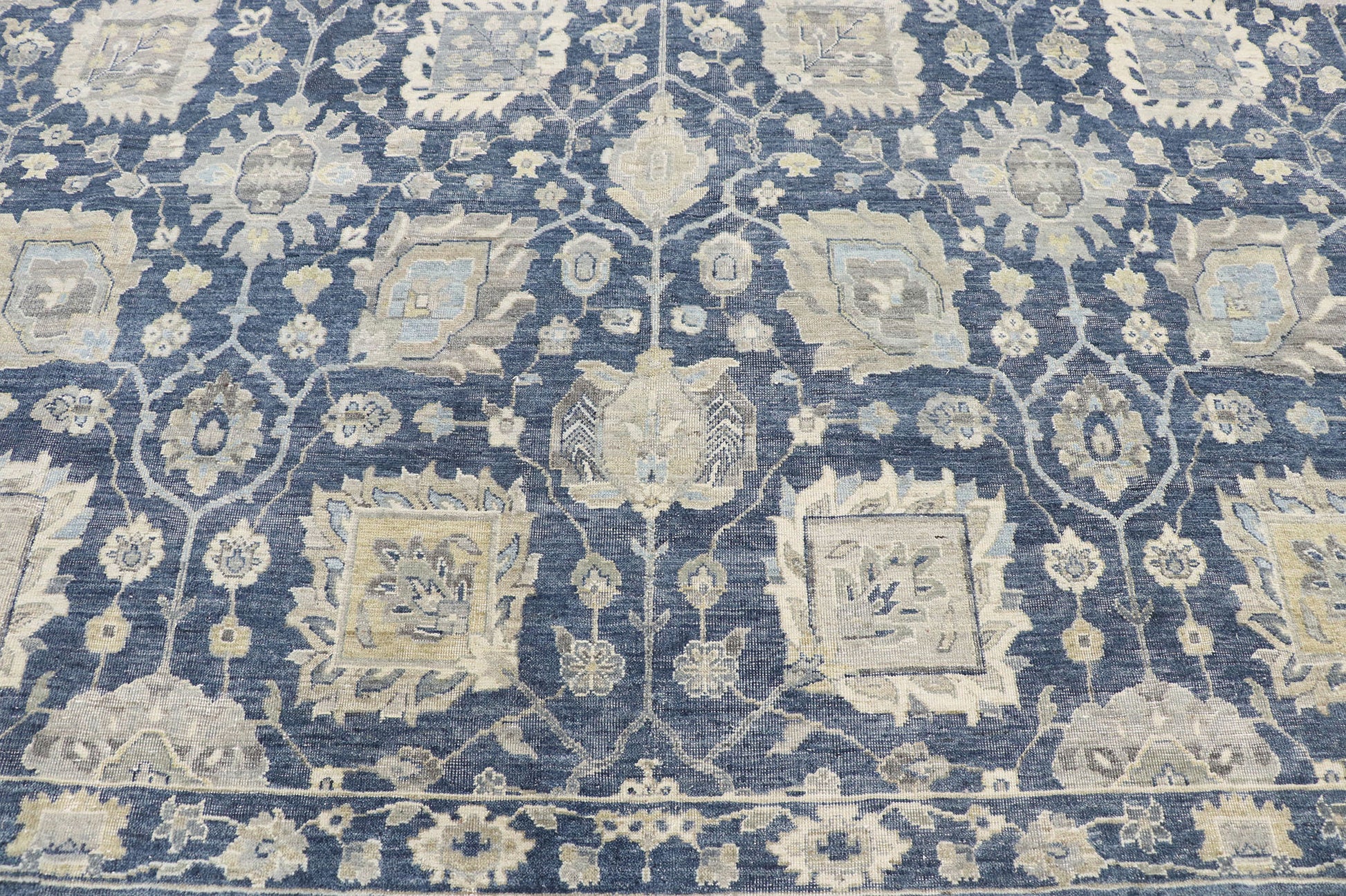 10 x 13 Vintage-Inspired Oushak Rug 30621