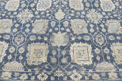 10 x 13 Vintage-Inspired Oushak Rug 30621
