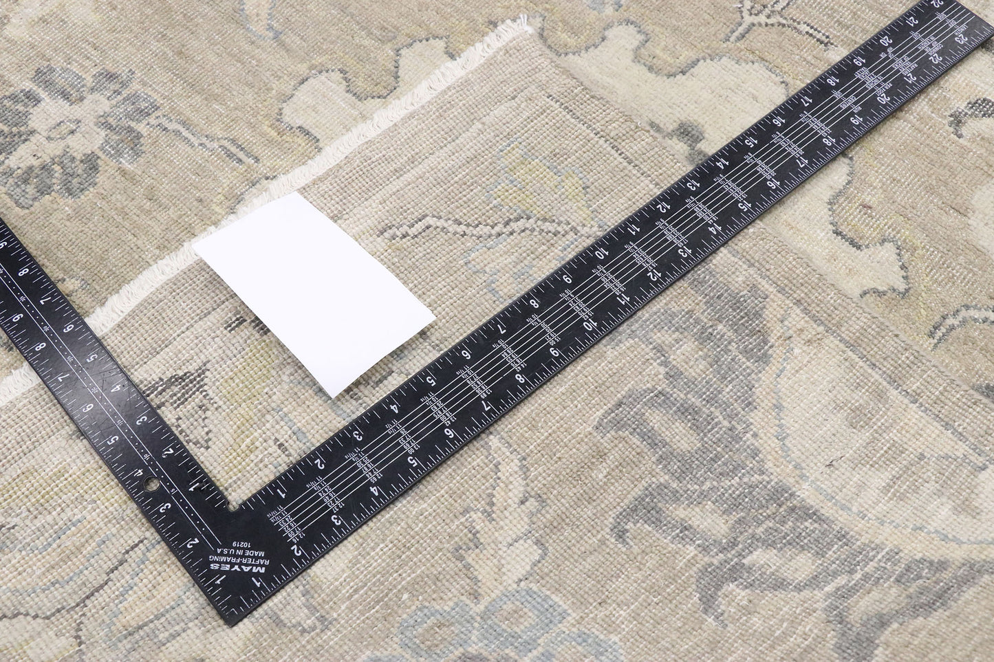 10 x 13 Vintage-Inspired Oushak Rug 30625