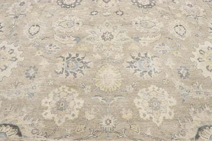 10 x 13 Vintage-Inspired Oushak Rug 30625