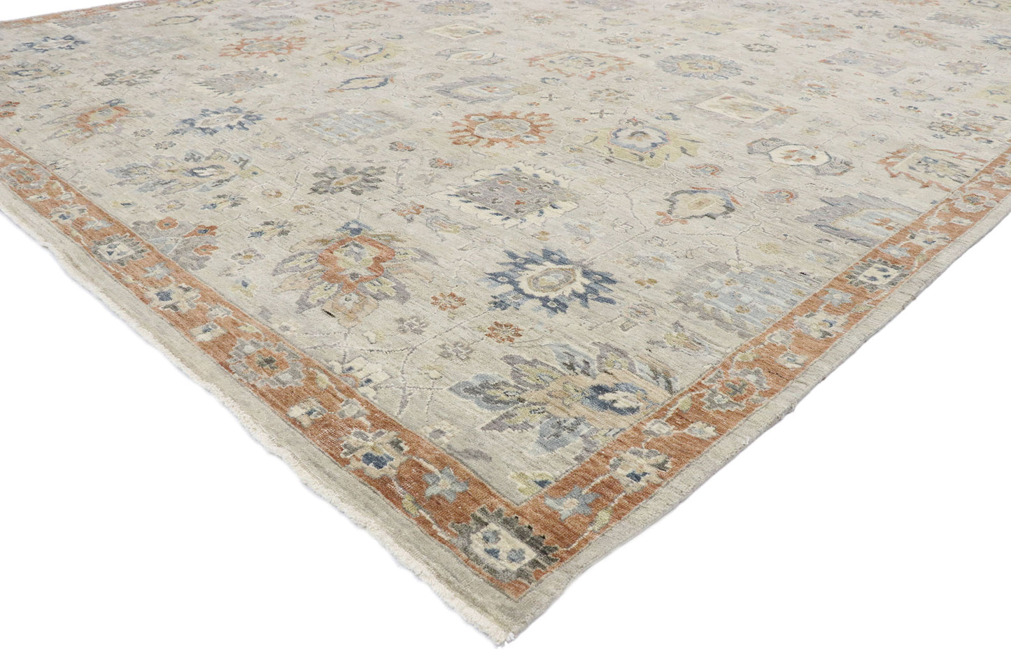 10 x 13 Contemporary Oushak Rug 30628