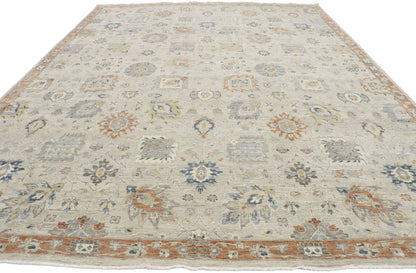 10 x 13 Contemporary Oushak Rug 30628