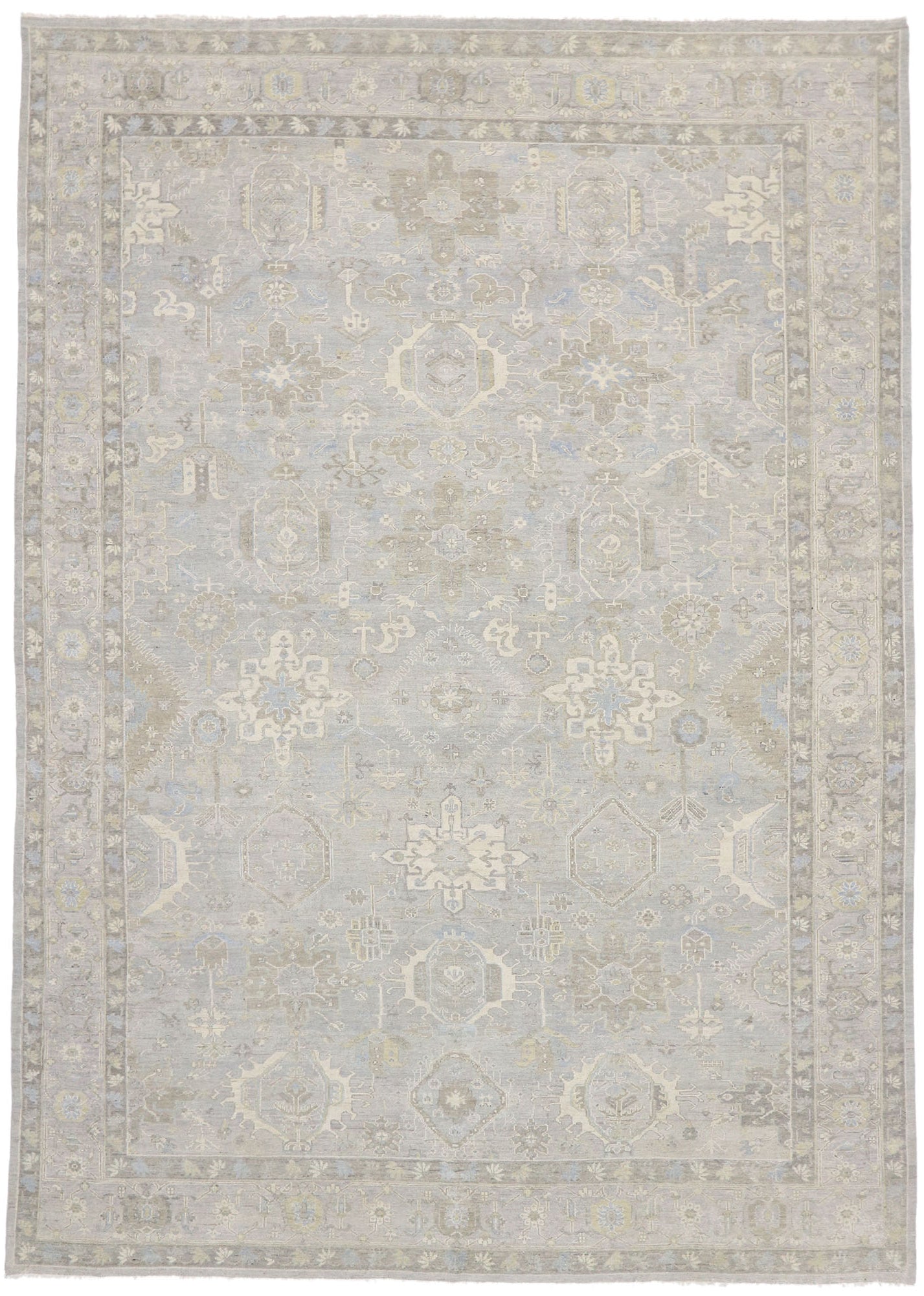 10 x 14 Contemporary Oushak Rug 30634