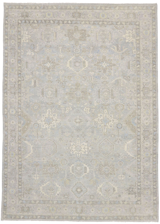 10 x 14 Contemporary Oushak Rug 30634