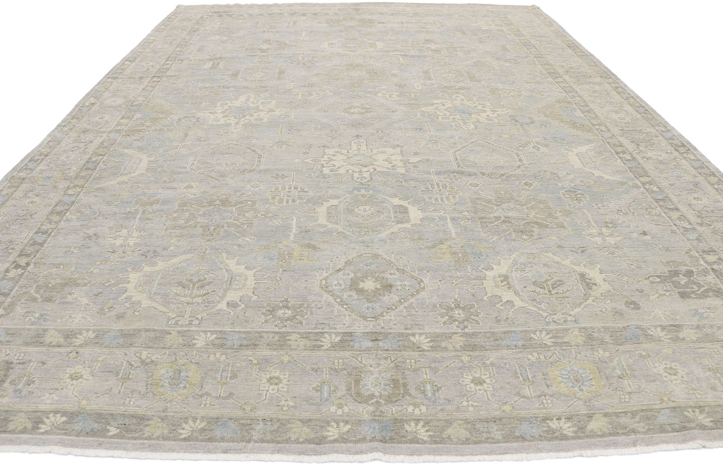 10 x 14 Contemporary Oushak Rug 30634
