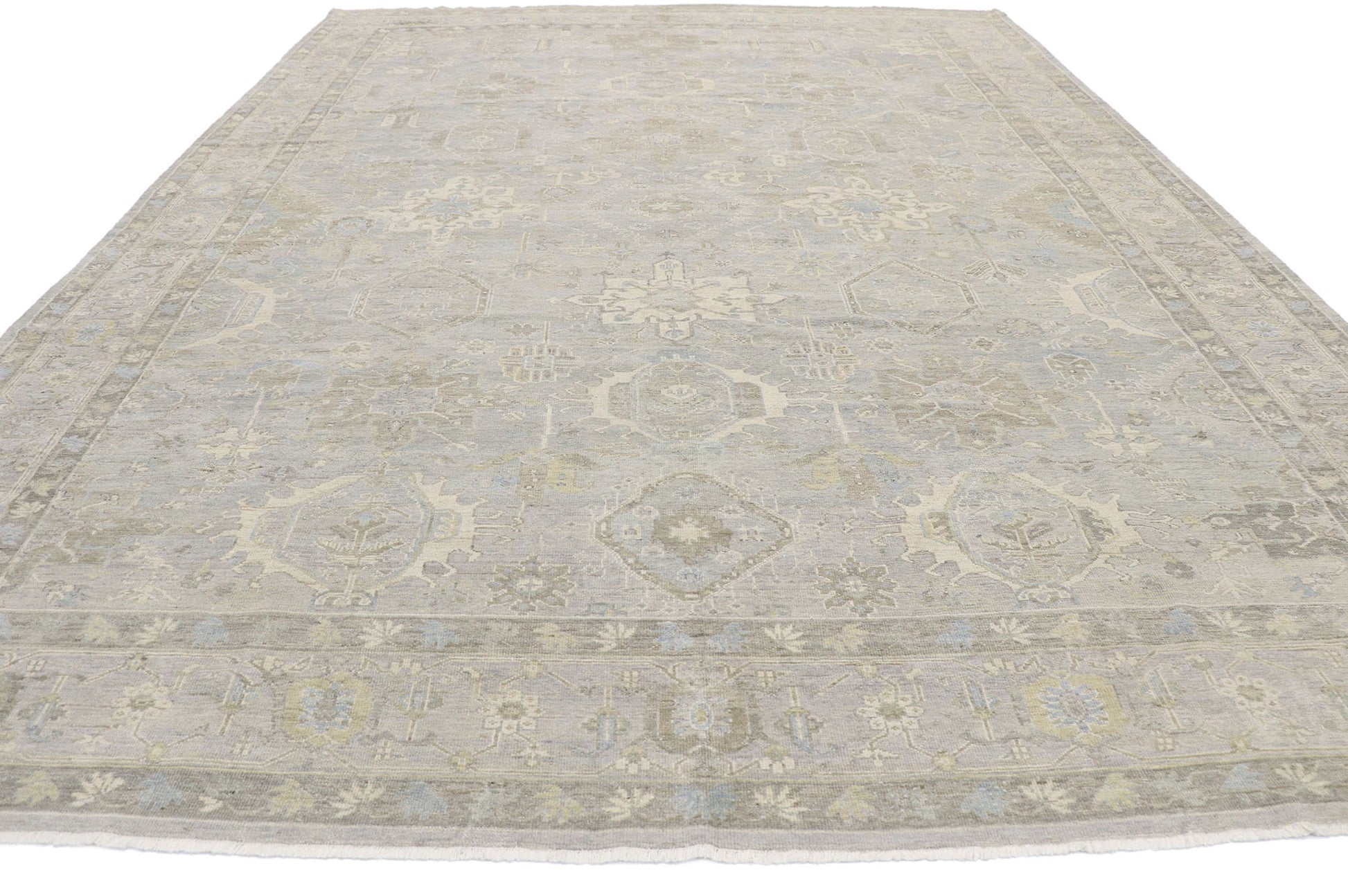 10 x 14 Contemporary Oushak Rug 30634