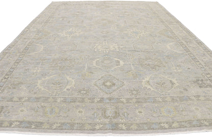 10 x 14 Contemporary Oushak Rug 30634