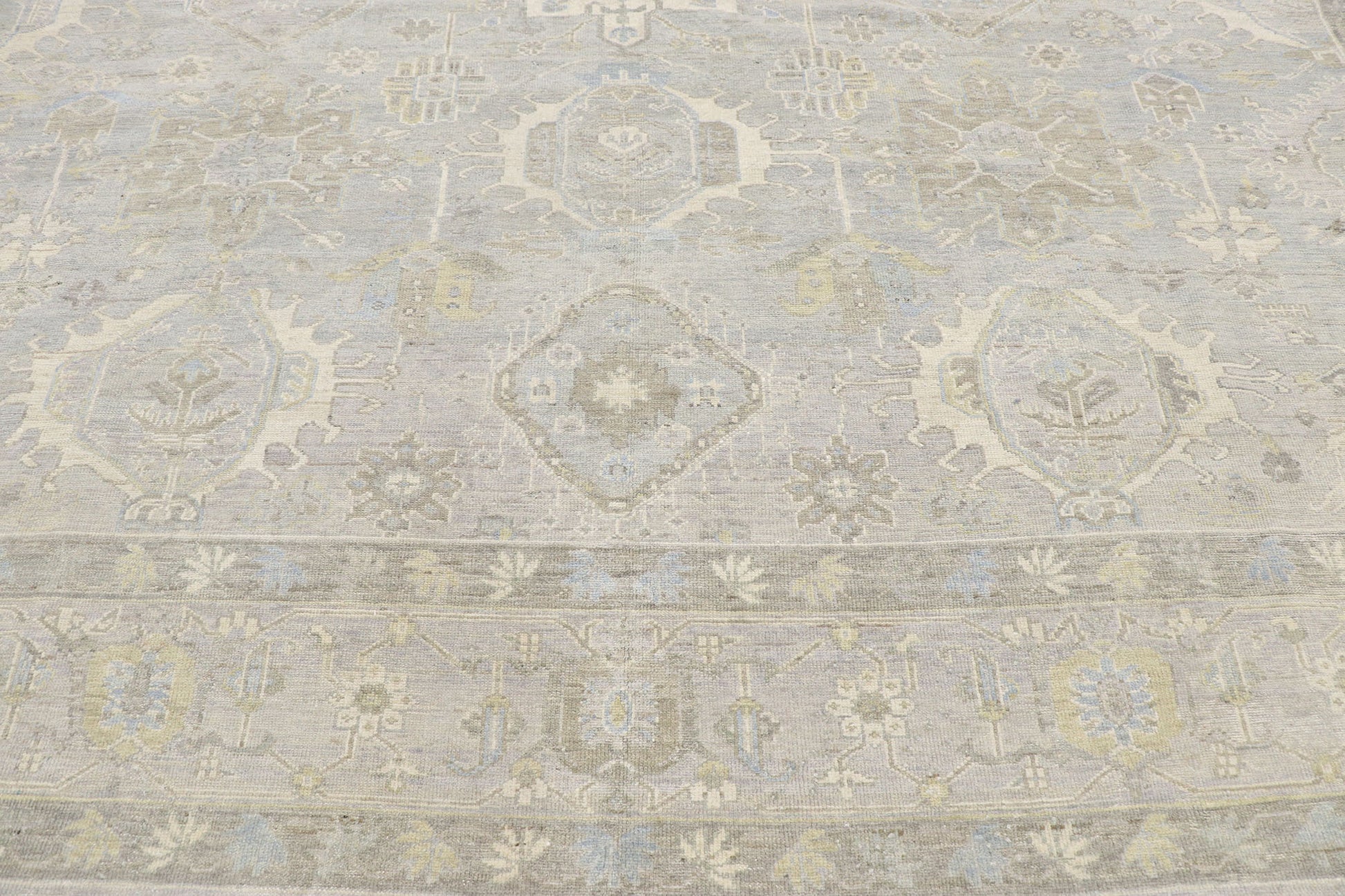 10 x 14 Contemporary Oushak Rug 30634