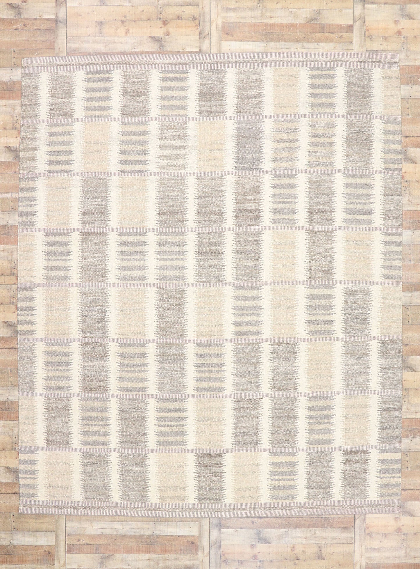 11 x 13 Swedish Inspired Kilim Rug 30639