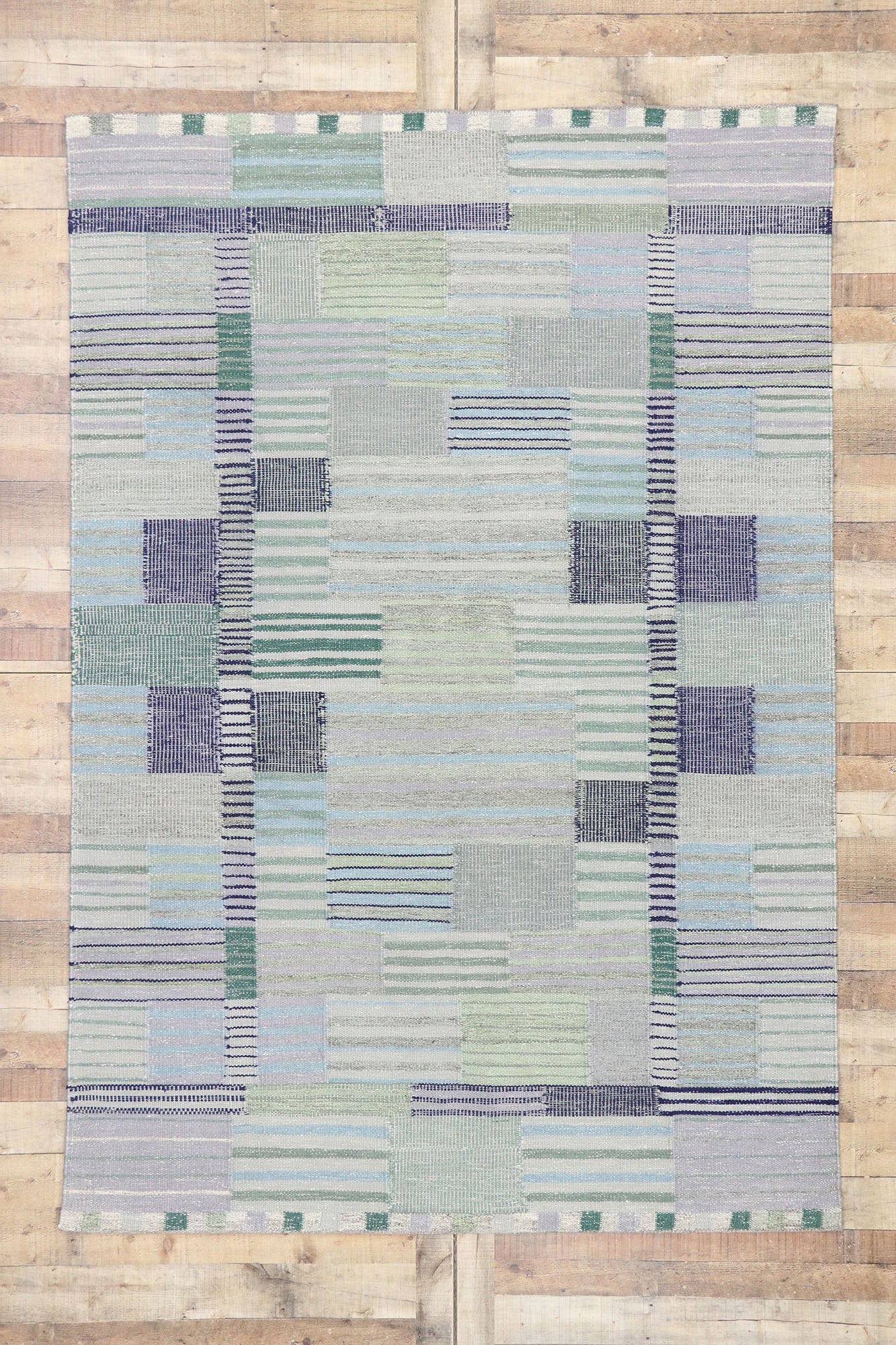6 x 9 Swedish Inspired Kilim Rug 30642