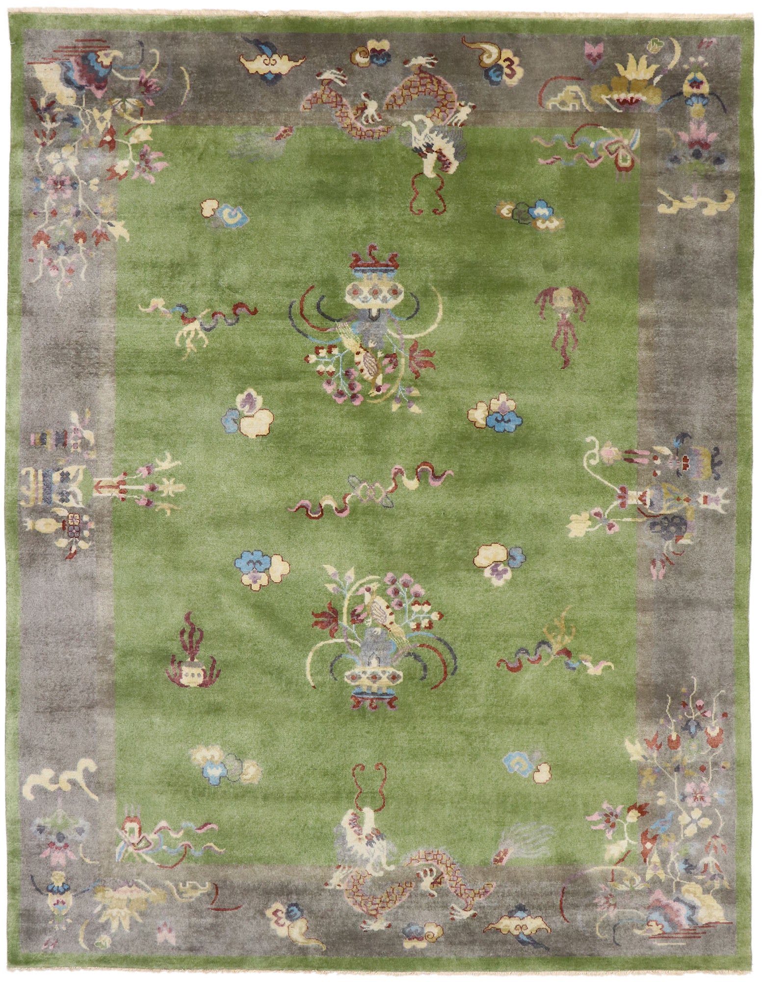 8 x 10 Contemporary Chinese Art Deco Rug 30643